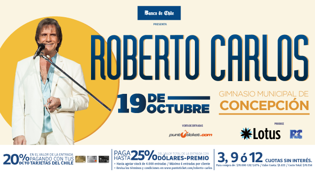 Banner Roberto Carlos